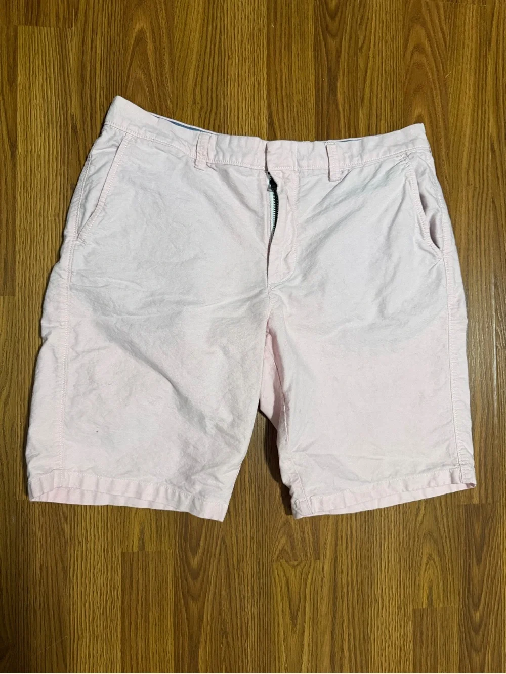 J. Crew Club Preppy Pink Costal Cotton Chino Shorts Size 34. Inseam 10in
